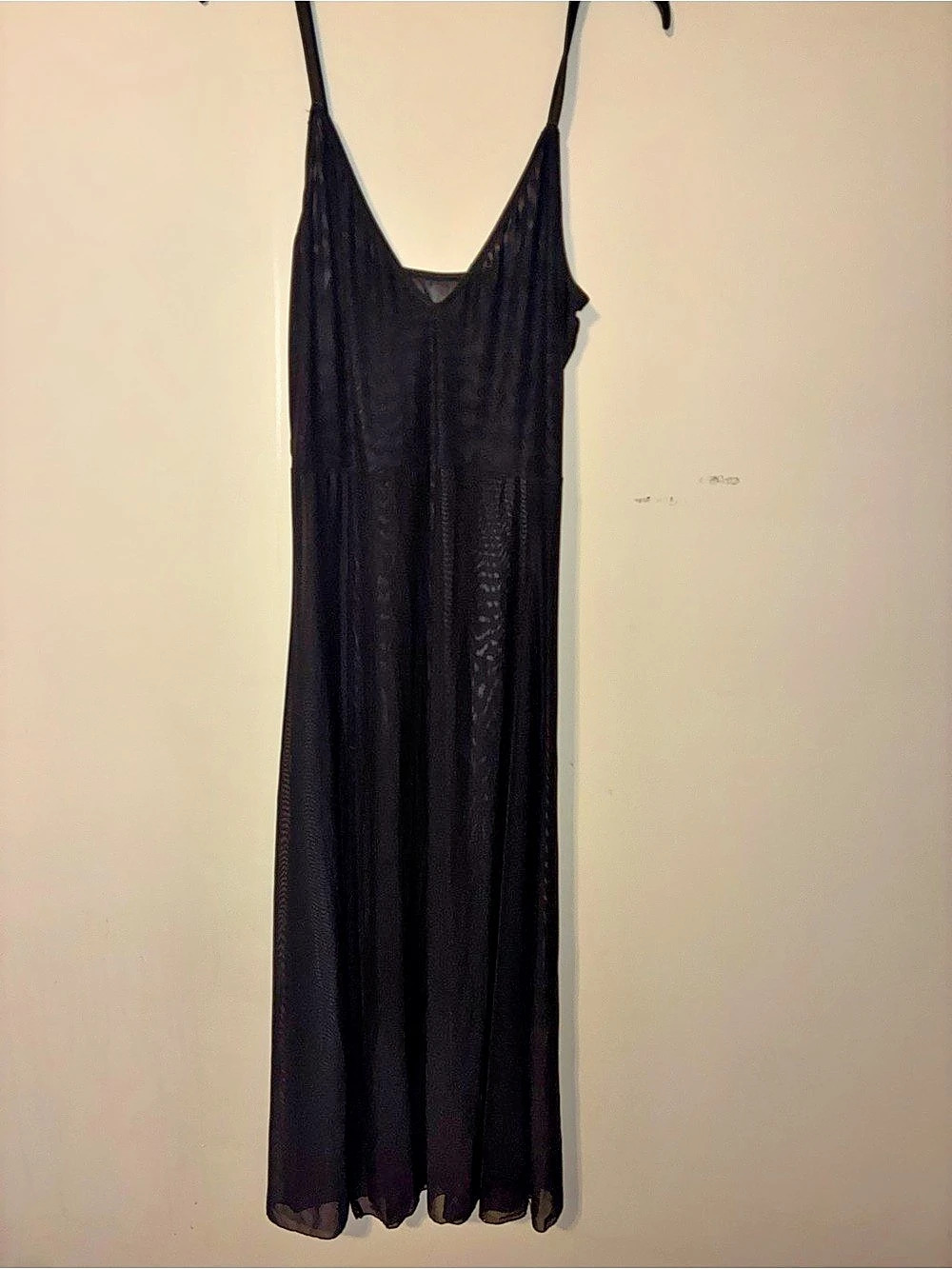 Black Maxi Slip Dress Like New